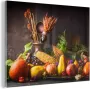 MuchoWow Glasschilderij 80x60 cm Schilderij acrylglas Groente Fruit Rustiek Tafel Foto op glas Schilderijen - Thumbnail 2