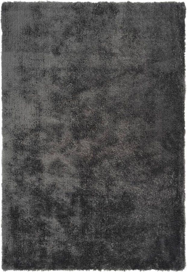 Muratap Cloud Supersoft Vloerkleed Hoogpolig Antraciet- 80x150 CM Superzacht Tapijt voor Woonkamer en Slaapkamer
