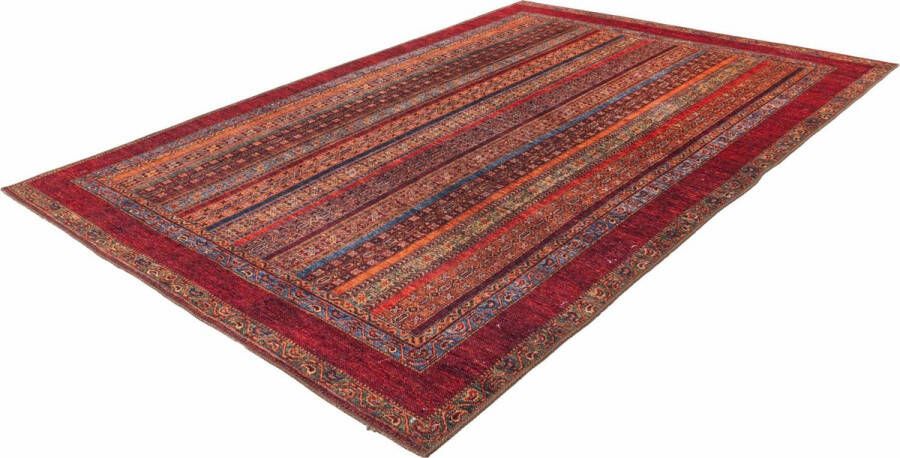 Muratap Faye Vintage Vloerkleed Laagpolig Multikleur Tapijt Woonkamer- 150x230 CM