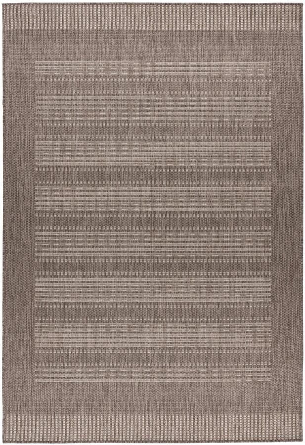 Muratap Casa Buitenkleed – Indoor & Outdoor Sisal-Look Vloerkleed Weerbestendig Tuin Balkonkleed Taupe- 160x230 CM