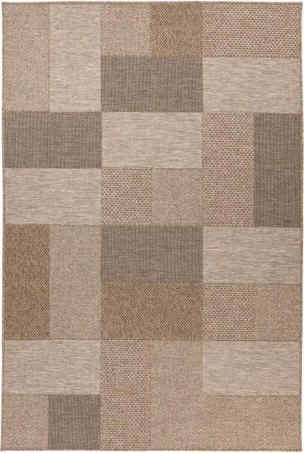 Muratap Costa Indoor & Outdoor Vloerkleed Laagpolig Buitenkleed Sisal Tapijt Beige- 80x150 CM