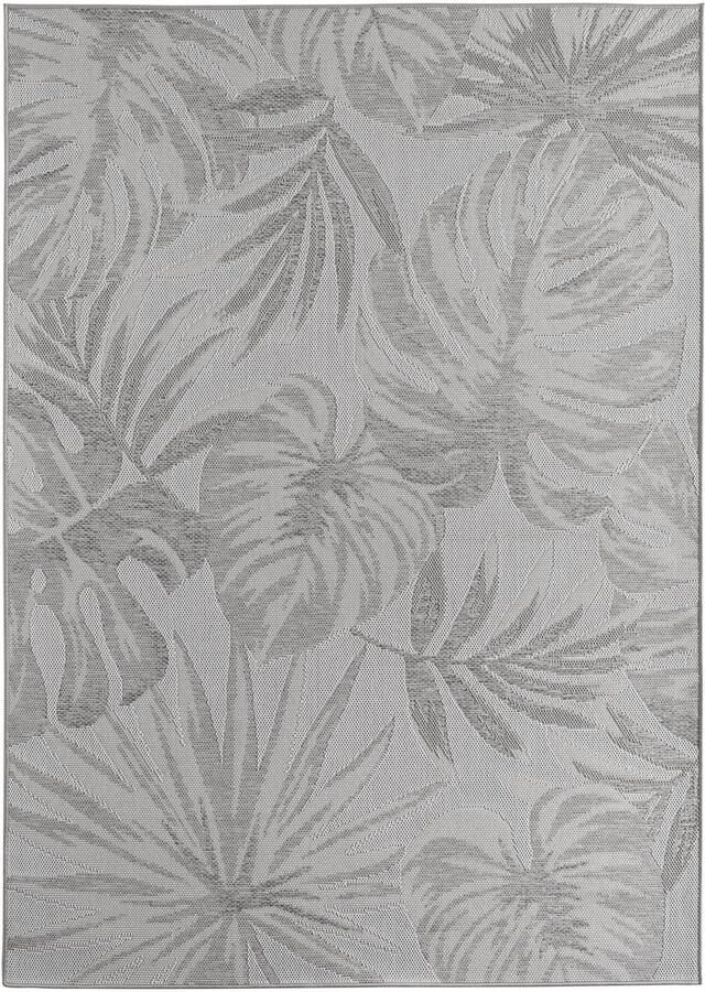 Muratap Desert Solid Buitenkleed – Outdoor Vloerkleed Boho Look Weer- & UV-bestendig Grijs- 80x250 CM