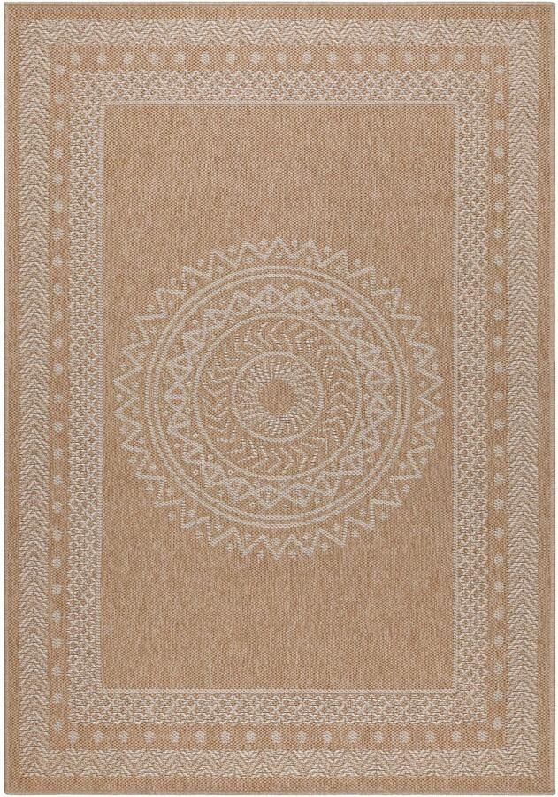 Muratap Natur Vloerkleed Kumar Buitenkleed Sisal Laagpolig Indoor en Outdoor Beige- 120x170 CM
