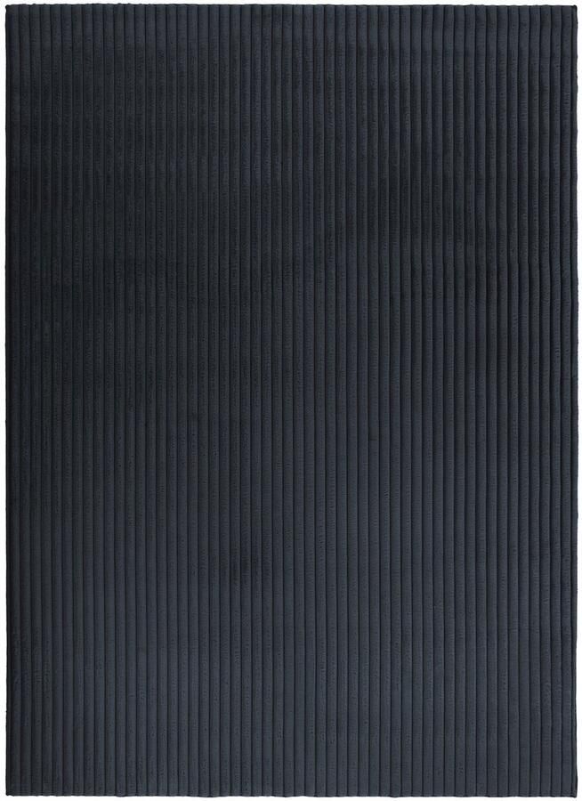 Muratap Plush Soft Fluffy Vloerkleed 3D Effect Hoogpolig 100% Polyester Super Soft Touch Antraciet- 200x290 CM