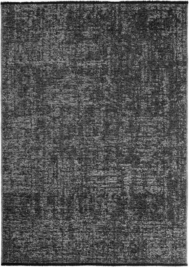 Muratap SPACE Vloerkleed – Laagpolig Velours – Modern & Sportief – Katoen & Chenille – Grijs- 200x290 CM