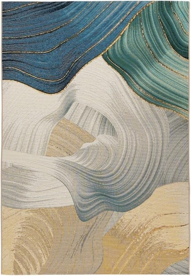 Muratap Summer Indoor & Outdoor Vloerkleed Laagpolig Buitenkleed Tapijt Multikleur- 120x170 CM - Foto 2