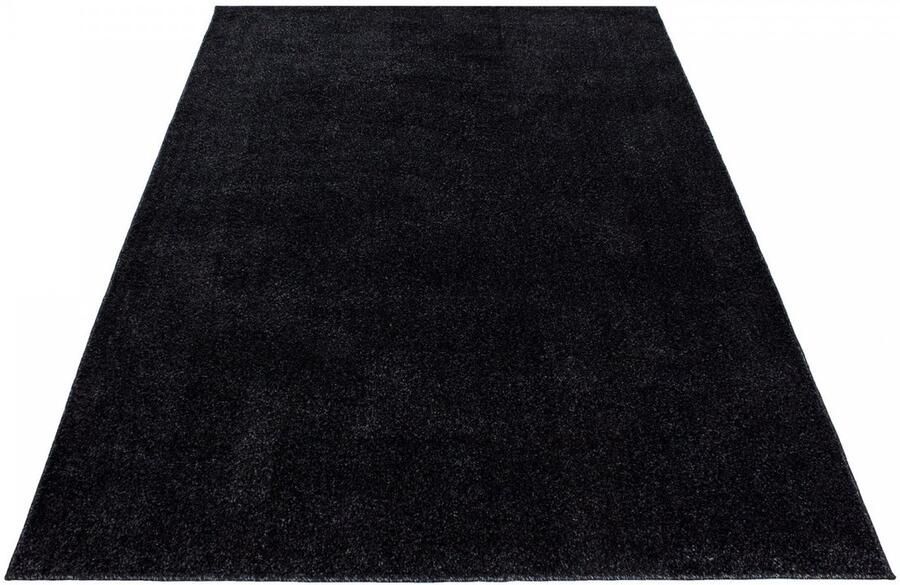 Muratap Tapijtenloods Basics Effen Vloerkleed Antraciet Laagpolig- 160x230 CM