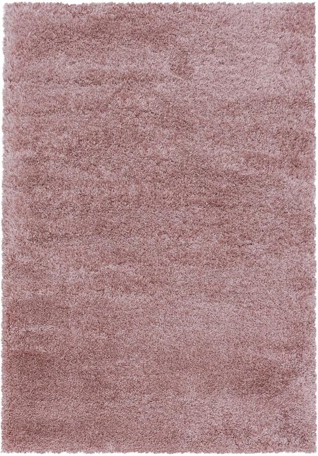 Muratap Tapijtenloods Pearl Soft Hoogpolig Vloerkleed Roze- 80x250 CM