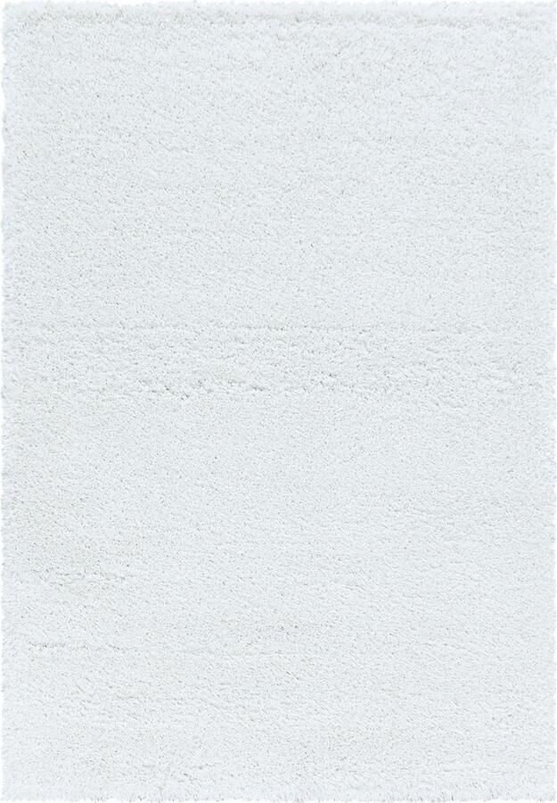 Muratap Tapijtenloods Pearl Soft Hoogpolig Vloerkleed Wit- 160x230 CM