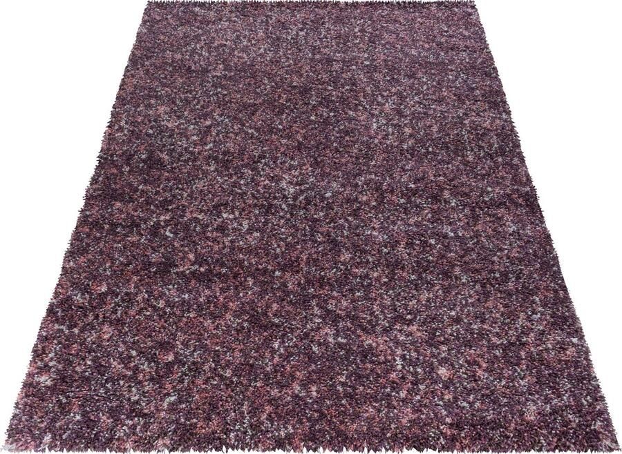 Muratap Tapijtenloods Rainbow Soft Shaggy Hoogpolig Vloerkleed Roze- 60x110 CM