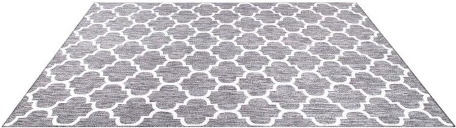 Muratap Tapijtenloods Sun In- & Outdoor Vloerkleed Laagpolig Modern Oriental Grijs- 200x290 CM