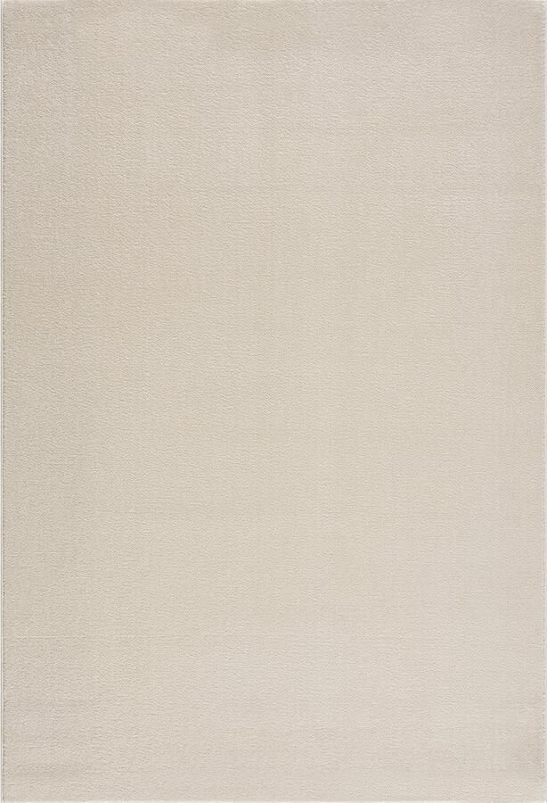 Muratap Tapijtenloods Uni Effen Vloerkleed Laagpolig Creme 350x450 CM Modern Vloerkleed Laagpolig Tapijt