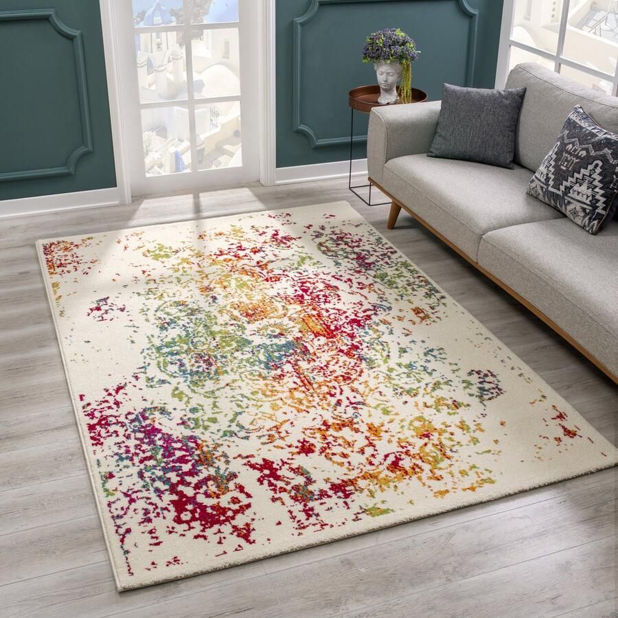 Muratap Tapijtenloods Vintage Michelangelo Vloerkleed Multi Laagpolig- 200x290 CM - Foto 2