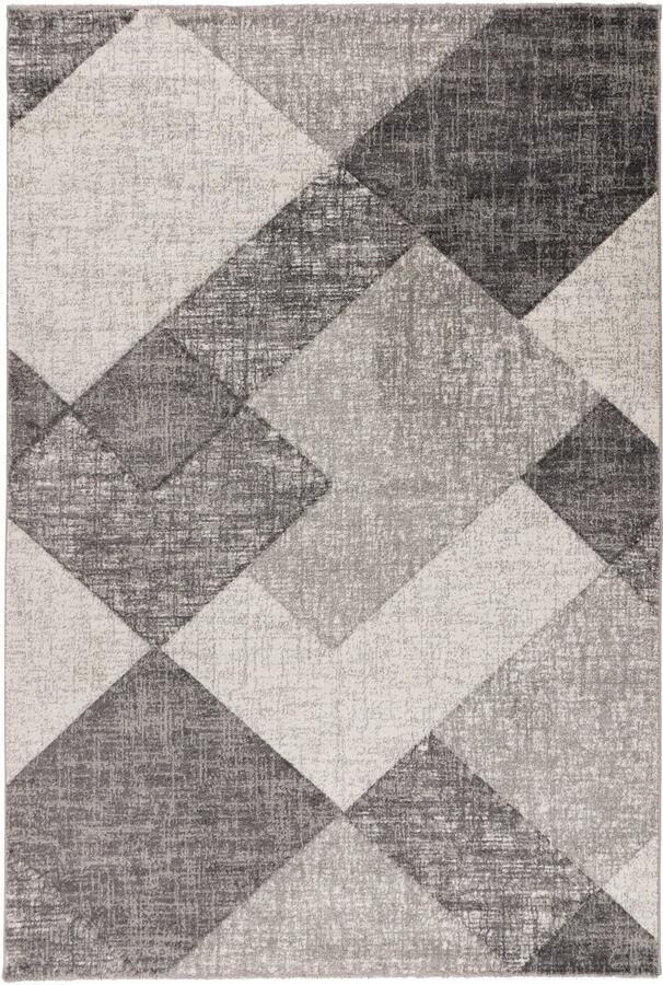 Muratap Trendy Home Abstract Modern Vloerkleed Laagpolig Hoge dichtheid Soft Touch Beige Creme- 120x170 CM