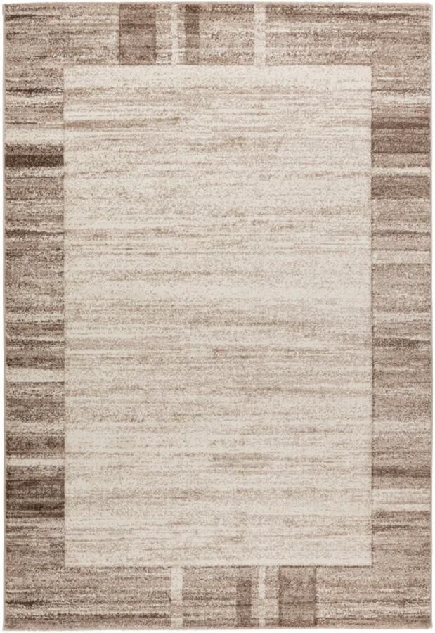 Muratap Trendy Home Modern Vloerkleed Abstract Laagpolig Hoge dichtheid Soft Touch Beige Creme- 200x290 CM