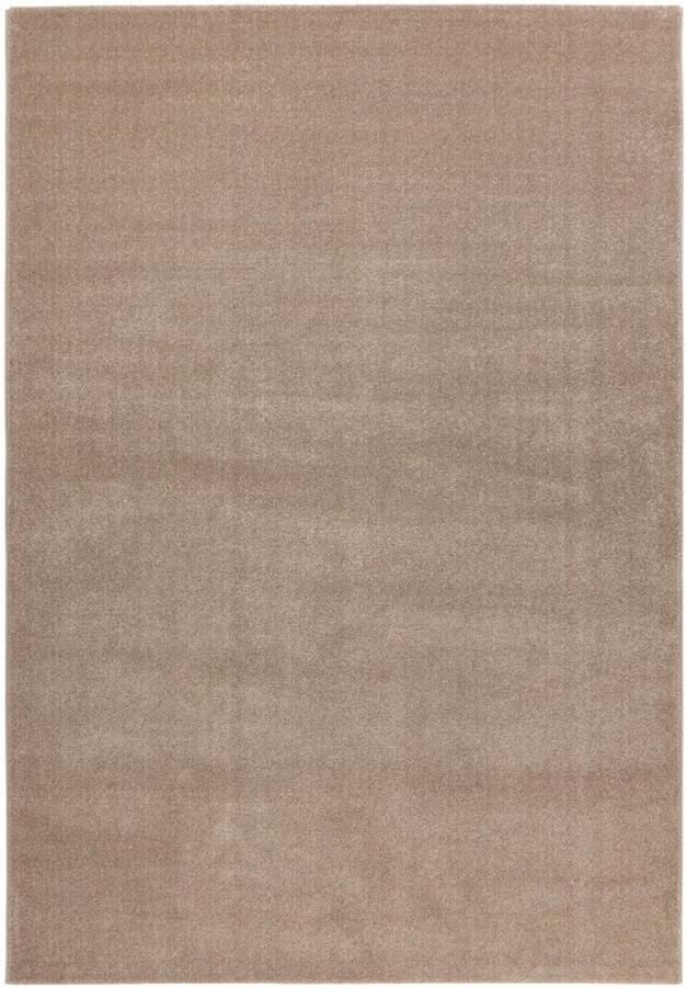 Muratap Trendy Home Uni Modern Vloerkleed Effen Laagpolig Velours Hoge dichtheid Soft Touch Beige- 120x170 CM