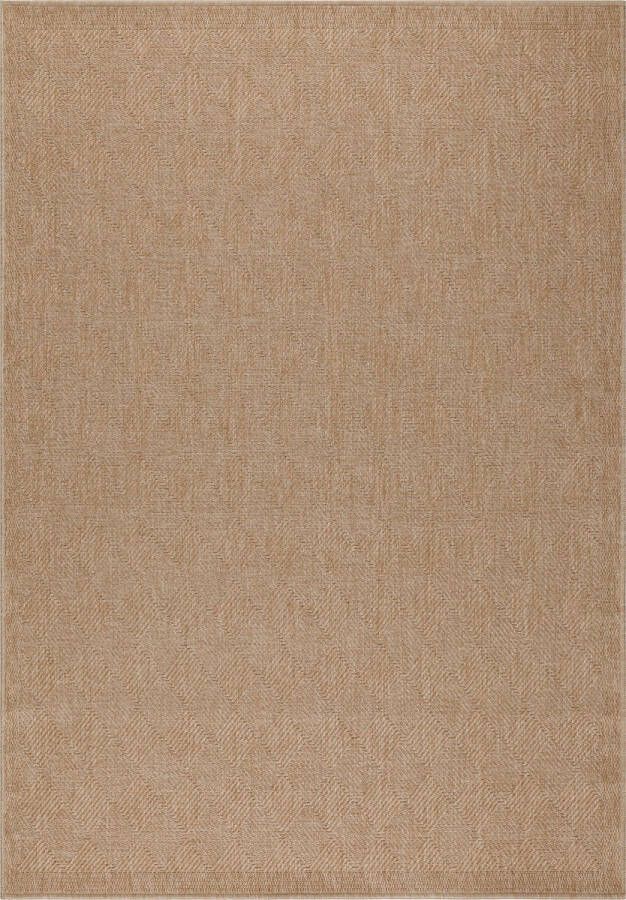 Muratap Natur Vloerkleed Denpasar Buitenkleed Sisal Laagpolig Indoor en Outdoor Beige- 80x150 CM