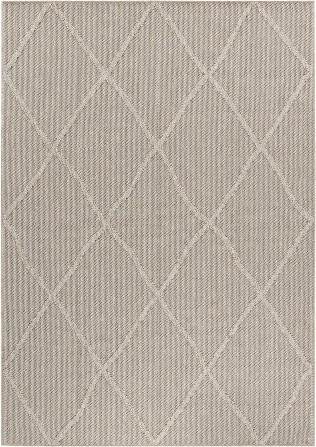 Muratap Natur Vloerkleed Lykia Buitenkleed Sisal Laagpolig Indoor en Outdoor Beige- 160x230 CM