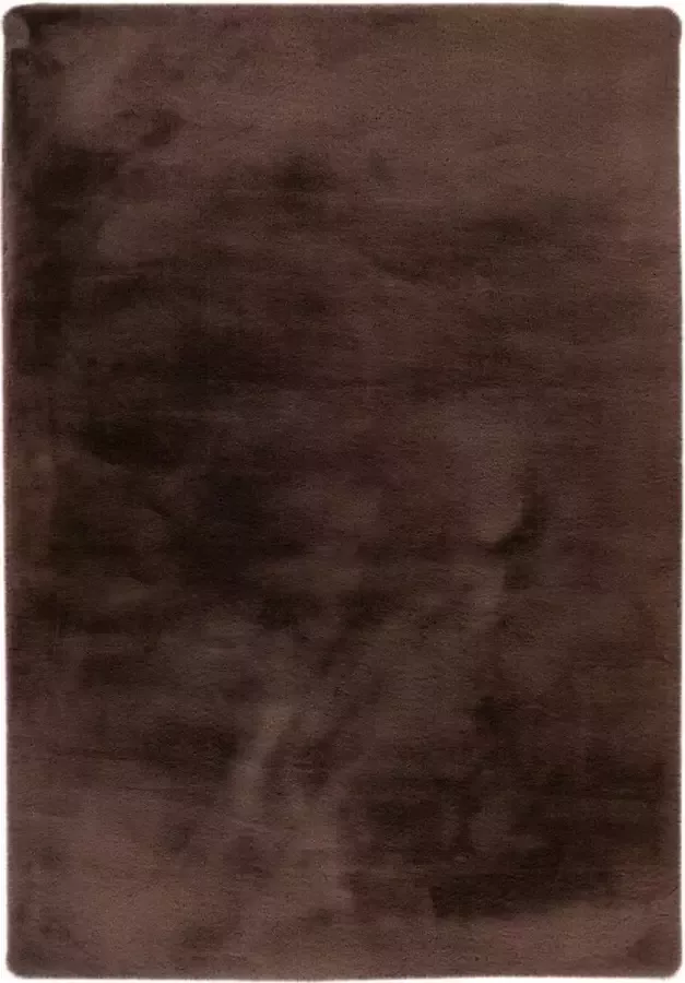 Muratap Tapijtenloods Heaven Vacht Vloerkleed Hoogpolig Soft Touch Donker Taupe- 120x170 CM