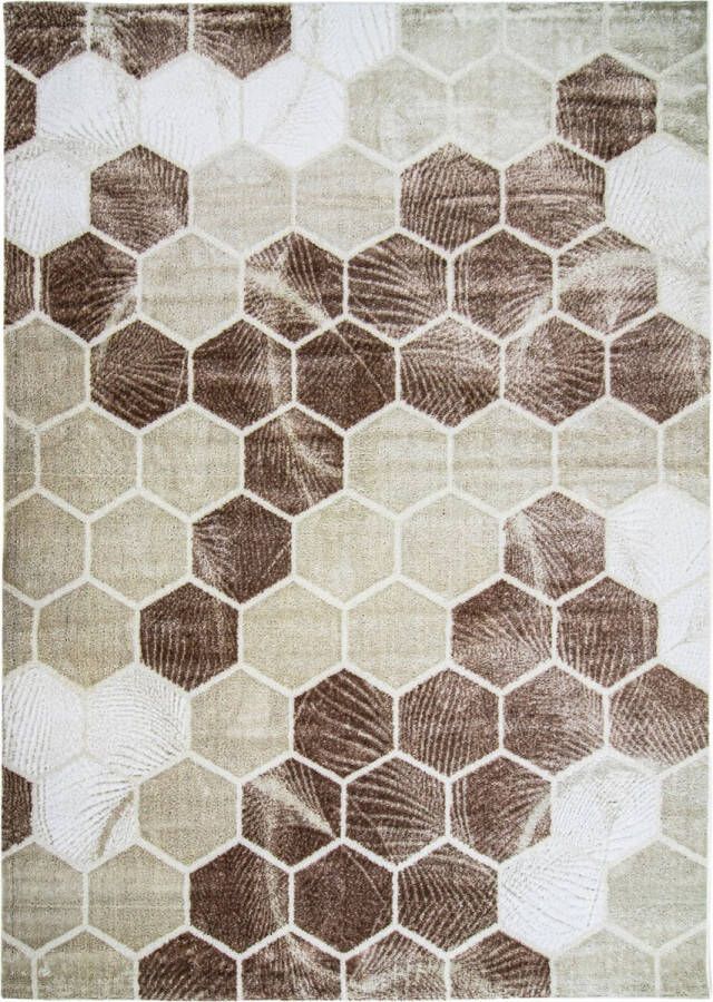 Muratap Tapijtenloods Heaven Vacht Vloerkleed Hoogpolig Soft Touch Taupe- 240x330 CM - Foto 2