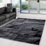 Muratap Tapijtenloods Parma Design Vloerkleed Zwart Grijs Laagpolig- 200x290 CM - Thumbnail 12