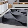 Muratap Tapijtenloods Parma Design Vloerkleed Zwart Grijs Laagpolig- 200x290 CM - Thumbnail 14