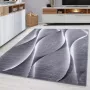 Muratap Tapijtenloods Parma Design Vloerkleed Zwart Grijs Laagpolig- 200x290 CM - Thumbnail 19