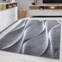 Muratap Tapijtenloods Parma Design Vloerkleed Zwart Grijs Laagpolig- 200x290 CM - Thumbnail 29