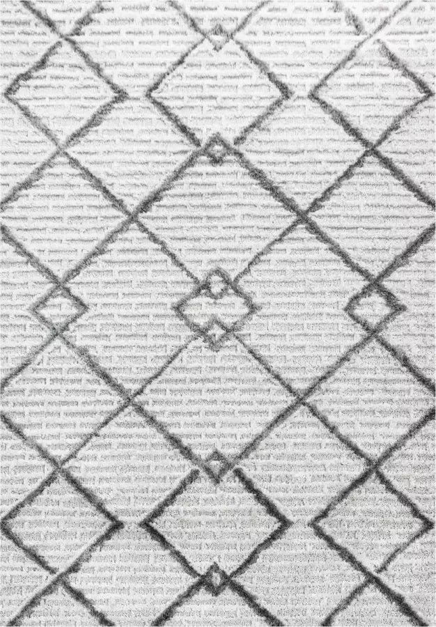 Muratap Tapijtenloods Pisa Modern Design Vloerkleed Laagpolig Creme- 240x340 CM - Foto 2