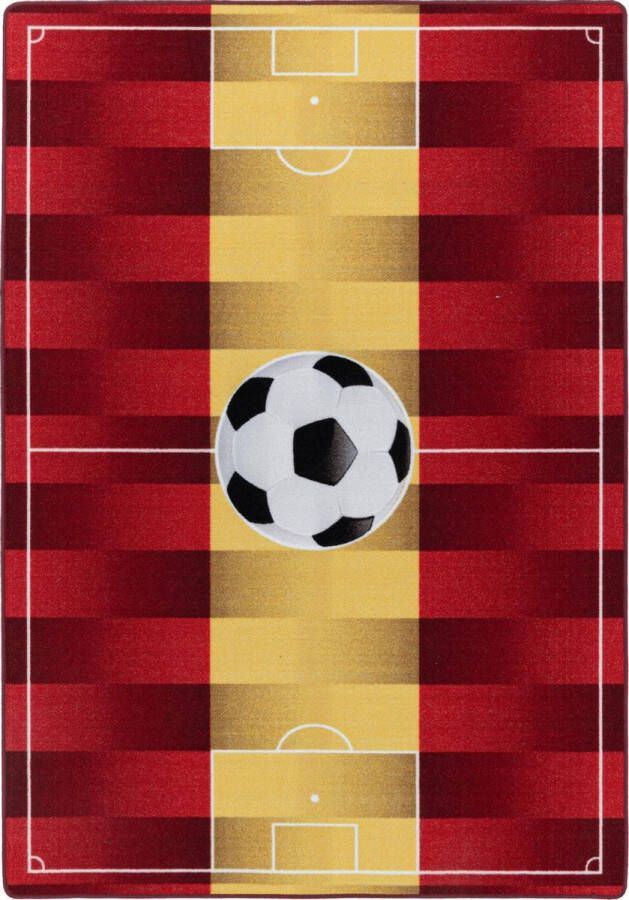 Muratap Tapijtenloods Play Vloerkleed Kinderkamer Voetbal Spanje Laagpolig- 160x230 CM