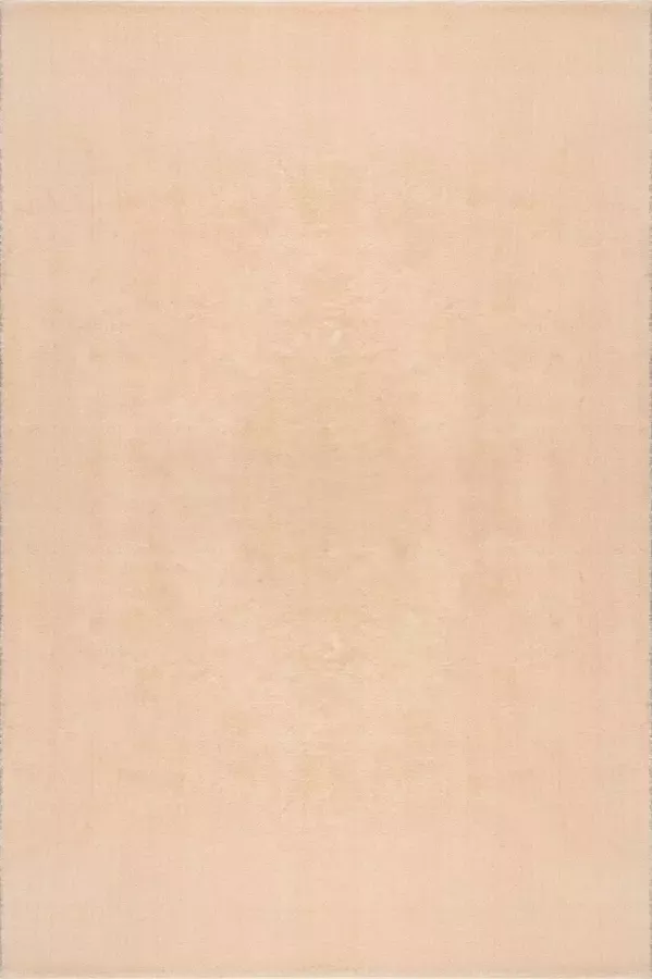 Muratap Tapijtenloods Samba Soft Fluffy Vloerkleed Laagpolig Donker Beige- 120 CM ROND - Foto 2