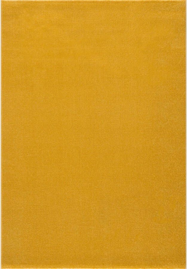 Muratap Tapijtenloods Uni Effen Vloerkleed Laagpolig Geel 60x110 CM Modern Vloerkleed Laagpolig Tapijt - Foto 2