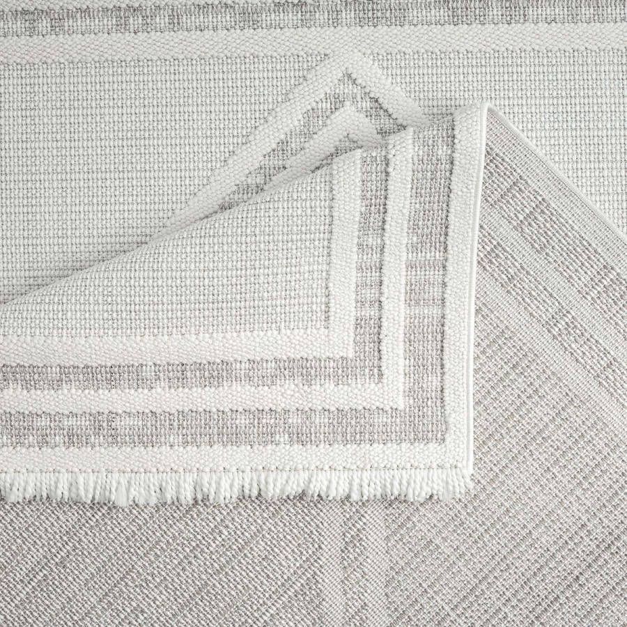 Muratap Tapijtenloods Vloerkleed Lindo Modern Woonkamer Beige Laagpolig- 80x300 CM - Foto 1