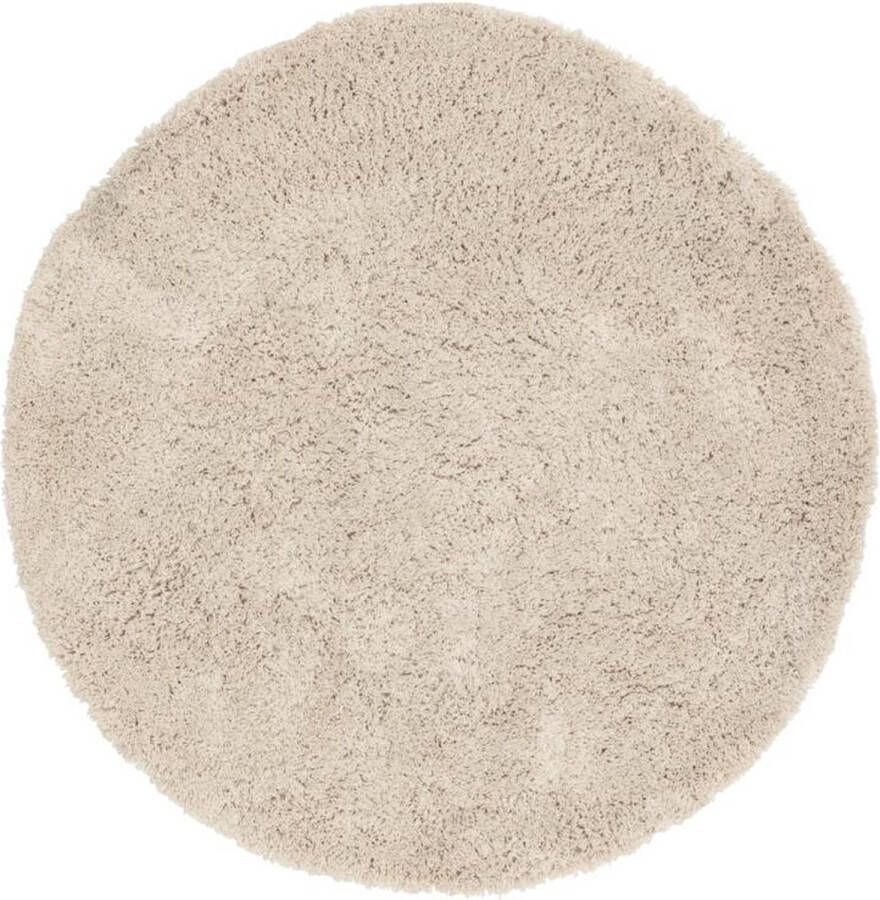 Must Living Carpet Celeste round small Ø150 cm beige 100% polyester