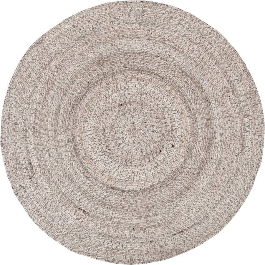Must Living Carpet Sterling round small Ø150 cm Beige 80% wool 20% polyester