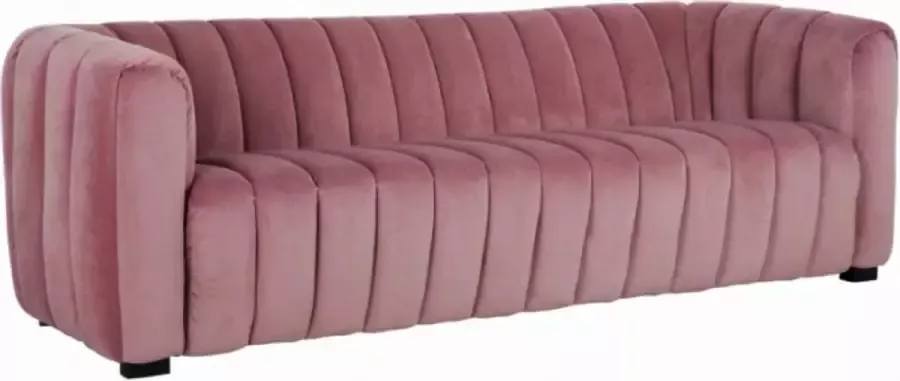 Must Living Happy Chairs Bank Elegant Velvet Roze