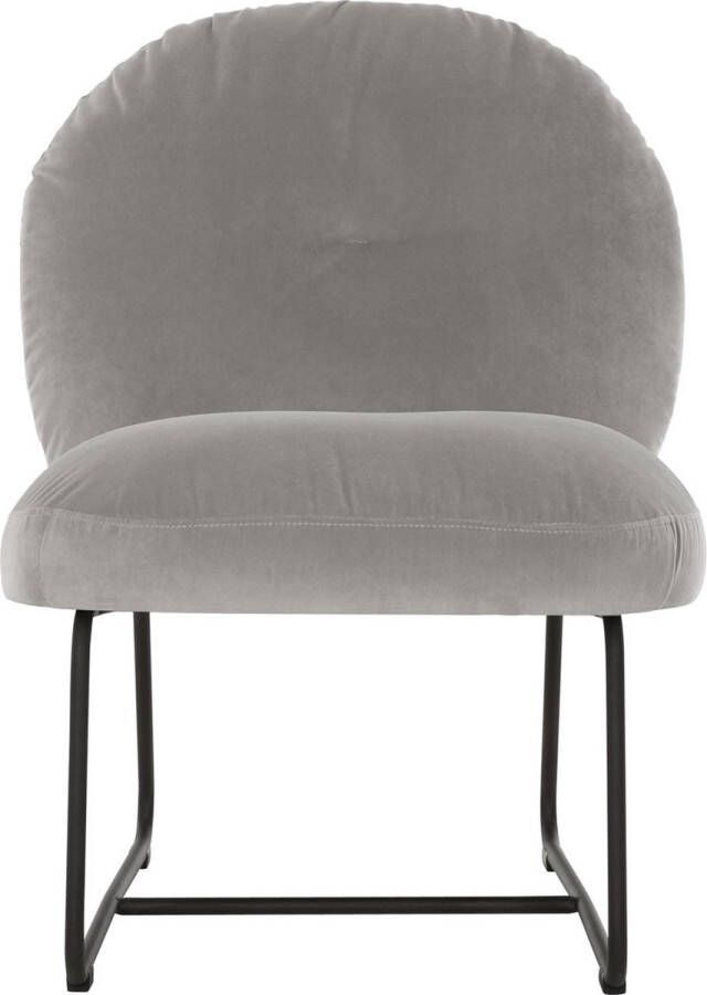 Must Living Lounge chair Bouton 79x60x80 cm smooth slate grey - Foto 1