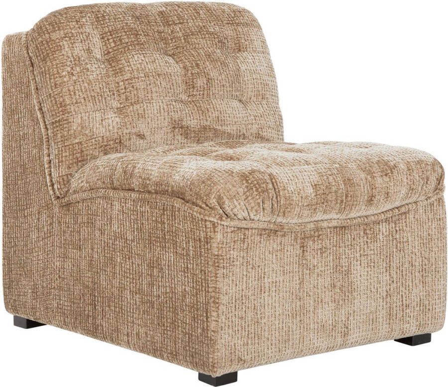 Must Living Lounge chair Liberty 75x67x85 cm glamour sand - Foto 1