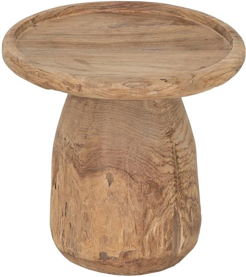 Must Living Antiques Side table Tambora ±45xØ50 cm recycled teakwood
