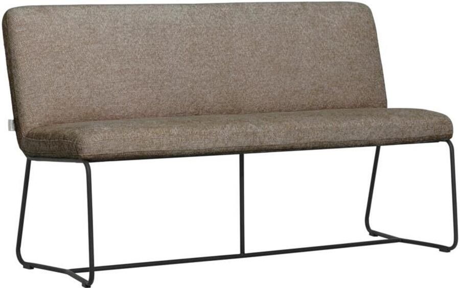 Must Living Bench Zola 150 88x150x62 cm glossy brown