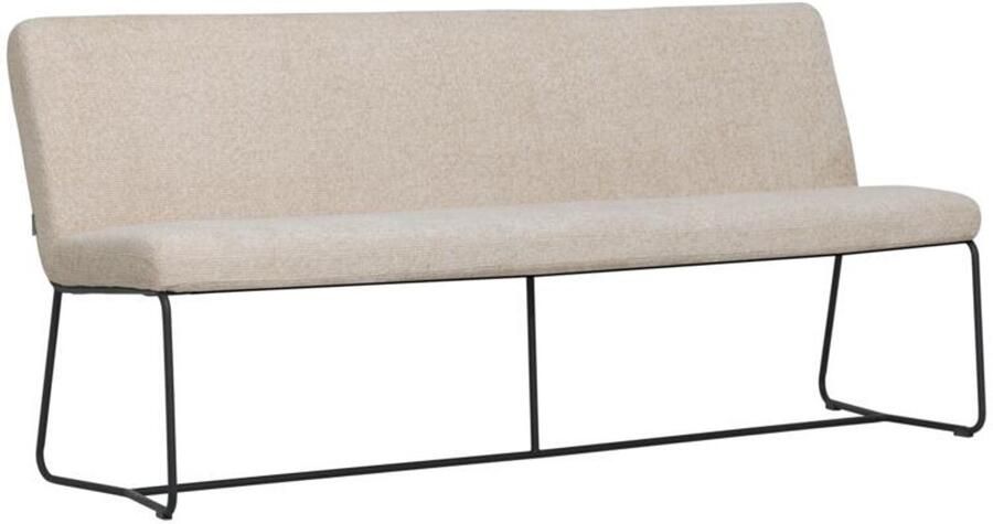 Must Living Bench Zola 190 88x190x62 cm glossy sand