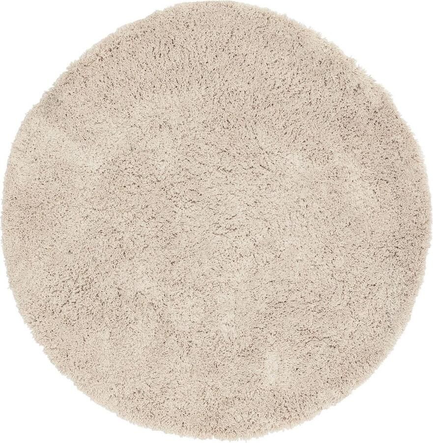 Must Living Carpet Celeste round medium Ø200 cm beige 100% polyester