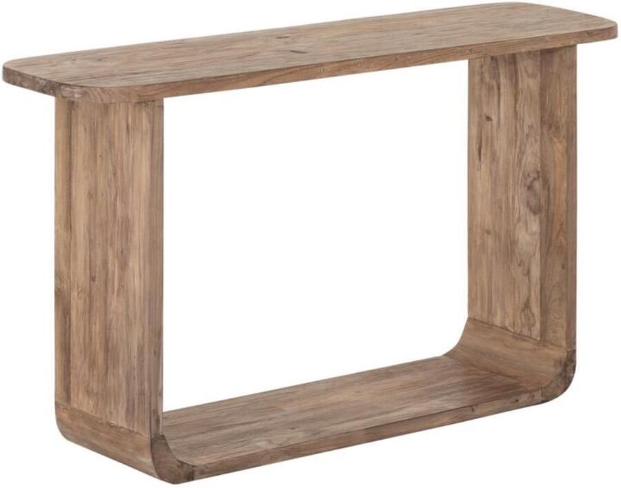 Must Living Console table Vico 76x140x35 cm extreme rustic teakwood