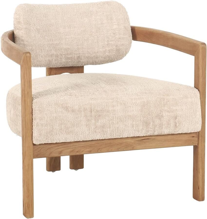 Must Living Lounge chair Kelly natural 75x73x73 cm luxor sand