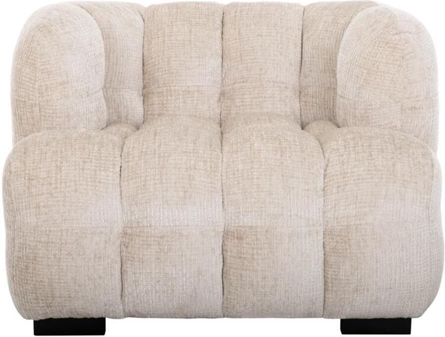 Must Living Lounge chair Mars 75x102x95 cm glamour natural