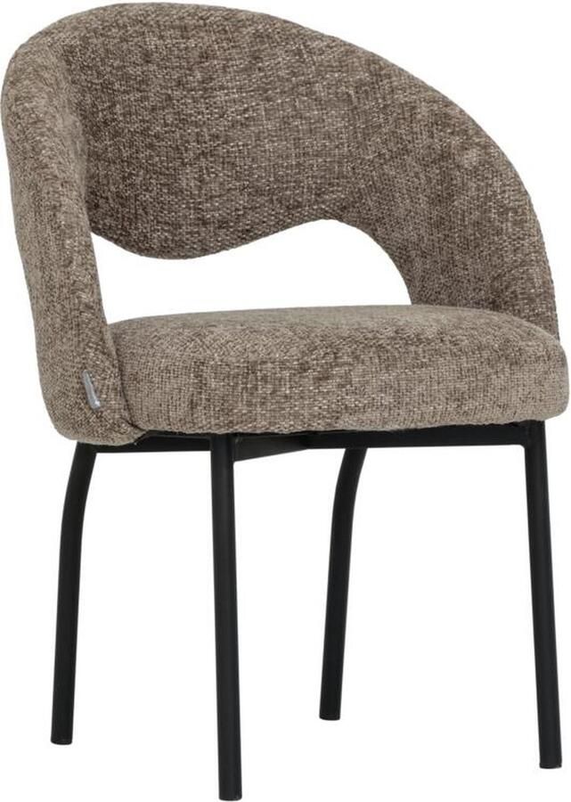 Must Living Side chair Arca 86x61x61 cm glossy brown