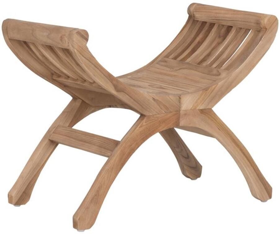 Must Living Stool Cleopatra small 53x53x30 cm rustic teakwood