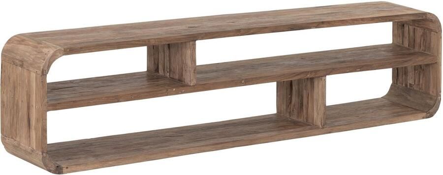 Must Living TV stand Corso large 50x220x30 cm extreme rustic teakwood