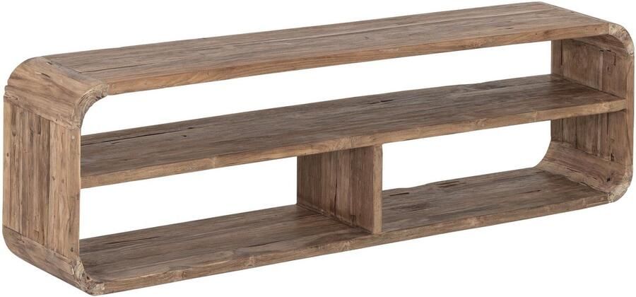 Must Living TV stand Corso medium 50x180x30 cm extreme rustic teakwood