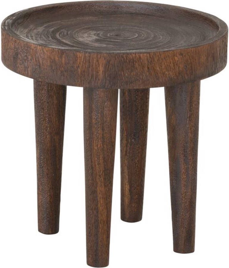 Must Living Table Tray brown 45xØ45 cm suar wood rustic brown - Foto 2